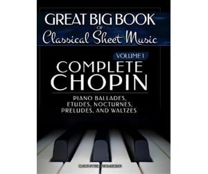Ironpower Publishing Complete Chopin Vol 1 (Tascabile) Singing & Musical Lessons