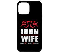 IRONWIFE abbraccia, saluti e baci, triatleta di triathlon Iron Sherpa Custodia per iPhone 12 Pro Max
