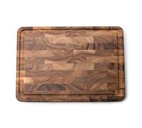 Ironwood Gourmet 28669 Charleston, tagliere in legno di faggio, grana grande, con canale succo