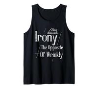 Irony The Opposite Of Wrinkly Clever English Humor - Canotta