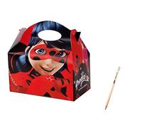 Irpot 10 SCATOLE Box Grandi Ladybug MIRACULUS PRODIGIOSA Compleanno Bambina REGALINI