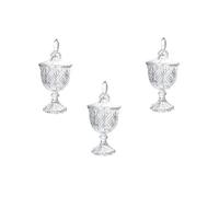 Irpot 3 X Bomboniera di Vetro Bolzano 107958 Porta cioccolatini/Confetti