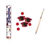 IRPot - 3 X TUBO SPARACORIANDOLI LAUREA 30 CM 50121