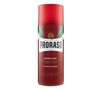 IRPot - 6 PZ SCHIUMA DA BARBA PRORASO ROSSA BARBE DURE EMOLLIENTE E LENITIVA