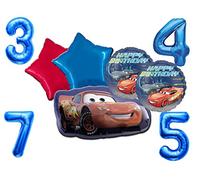 IRPot - BOUQUET N3 PALLONCINI FOIL CARS SAETTA MC QUEEN