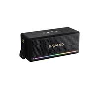 IRRADIO IR-M6 Classic, Cassa Bluetooth portatile, 40W, Doppio Woofer e Tweeter, Grado di impermeabilizzazione IPX7, Illuminazione LED RGB, Funzione True Wireless Stereo, Compatibile formati MP3 e WA