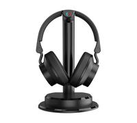 IRRADIO IR-SIGMA PLUS, Set cuffia Wireless BT per TV, Musica e Gaming. Audio Immersivo, Equalizzazione Selettiva, Modalità BT o Cablata, Ascolto Condiviso, Distanza di Trasmissione fino a 30m