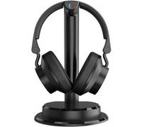 IRRADIO IR-SIGMA PLUS, Set cuffia Wireless BT per TV, Musica e Gaming. Audio Immersivo, Equalizzazione Selettiva, Modalità BT o Cablata, Ascolto Condiviso, Distanza di Trasmissione fino a 30m