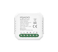 IRRADIO | Modulo Dimmer WiFi da Incasso 150W Hom-Mod-Dim-V2 - Dimmer LED Smart per Punto Luce - Controllo App e Vocale Alexa Google - Regolatore Intensità Lampade, Timer e Automazioni