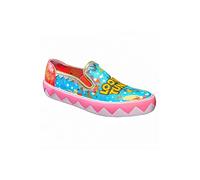 Irregular Choice Tempo per Uno Spettacolo, Scarpe da Skateboard Donna, Blu e Viola, 39 EU