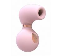 Irresistible stimolatore clitoride con aspirazione in silicone rosa ricaricabile