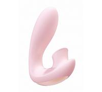 Irresistible stimolatore clitoride con aspirazione in silicone rosa ricaricabile