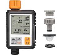 IRRIGATECH Programmatore di Irrigazione Automatico 1/2”-3/4”, Timer Digitale, Rain Delay, Modalità Auto/Manuale 1s-199min, Frequenza 1h-15 Giorni, Display LCD, Blocco Bambini (Mod.311_Digital Standard