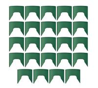 Irrigation Circle - 24 Pack Soil Moisture Retaining Ring, Root Guard | Heavy Duty Landscaping Loop, Courtyard Flower Bed Divider, Robust Horticulture Hardware Component Irrigation Tool Pepper