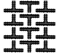 Irrigation Connection Kit per pantaloni, set da 12 pezzi, connettore angolare, connettore per pantaloni per sistema di irrigazione da 16 mm