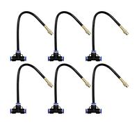 Irrigation System Kit - 20cm Automatic Watering System | 6 Pack Adjustable Mist Sprayer Nozzle Drip Irrigation Set | Backyard Garden Greenhouse Farm Lawn Watering Use