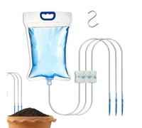 Irrigation System Kit - PP, 25x15x5cm Adjustable, High-Temp Resistant Drip Irrigation Kit | Automatic Watering System For Garden Balcony Terrace Apartment Office Plant Care
