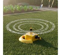 Irrigatore 360 Gradi Spruzzo Regolabile Irrigatore Rotante Gittata Lunga