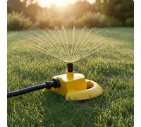 Irrigatore 360 Gradi Spruzzo Regolabile Irrigatore Rotante Gittata Lunga