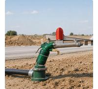 Irrigatore a Battente Uniforme Irrigatore a Martelletto Durevole per