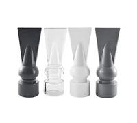 Irrigatore a Becco D'Anatra for Acquario da 16 mm, 20 mm e 25 mm, ugello di Uscita Regolabile Universale, direzione del Flusso Regolabile a 360 Gradi, Accessori for Acquario(Nero,25mm)