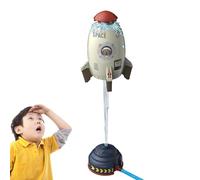 Irrigatore a , giocattolo a , rotazione a 360 gradi, irrigatore a spaziale, irrigatore a razzi per bambini, controllo della pressione 'acqua, altezza di volo, giocattolo estivo