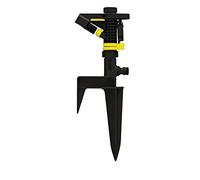 Irrigatore a impulsi con lancia, realizzato in plastica resistente, ideale per irrigazione, offre una copertura ampia e facile regolazione della portata.