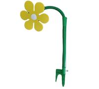 Irrigatore A Margherita Pazzo, Fiore Divertente, Danzante Rotante 360°, for Annaffiare Il Cortile, Bambini E Animali Domestici Che Giocano(Yellow)