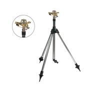 IRRIGATORE A SETTORI 1/2" ROTANTE 0-360° CON CAVALLETTO TREPPIEDE TREPPIEDI