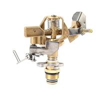 Irrigatore a spruzzo con Testina in Rame, irrigatore a 360 Gradi, Esperienza di irrigazione Personalizzabile, spruzzatore Rotante a 360 Gradi, spruzzo a impulsi