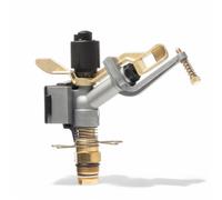 Irrigatore ad impulsi a settore 3/4M con corpo in ottone e resina e ugelli intercambiabili