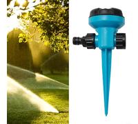Irrigatore automatico girevole a 360° per giardino, per irrigazione del cortile e dell'erba, struttura in ABS, raccordo a prova di perdite, copertura regolabile