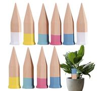 Irrigatore automatico per irrigazione a con punte per piante | Picchetti di irrigazione in terracotta per piante in vaso da interni ed esterni, piante sospese, appassionati di giardinaggio