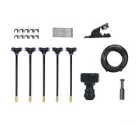 Irrigatore automatico per prato con modelli regolabili, sistema di irrigazione automatico con timer di irrigazione per esperienze di irrigazione su misura (10 m)