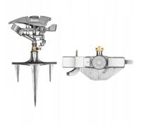 Irrigatore circolare 598 m² con picchetto in metallo irrigatore a impulsi irr...