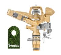 Irrigatore in ottone 35m AG 3/4" Irrigatore circolare 360° Bradas 0260