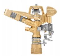 Irrigatore circolare in ottone 35 m IG 3/4" 360° Bradas 0154