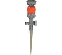 Gardena Circular Sprinkler Vario With Spike One Size Black / Orange