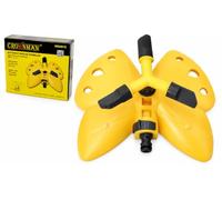 Irrigatore da giardino a farfalla ABS a 360°, irrigatore rotante per prato, aiuola, fiori, giardino e irrigazione uniforme delle piante