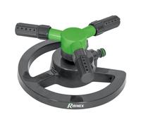 Irrigatore da Giardino Automatico Rotante 360 Gradi Innaffiatore 3 braccia Erba