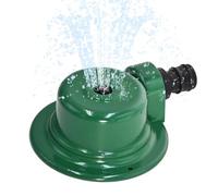 Irrigatore da giardino in lega di zinco - Irrigatore rotativo | Cone Jét Fine Rain | Design durevole (11 x 8 cm) | per prato e orto | Facile installazione ( non inclusi)
