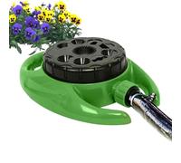 Irrigatore da giardino - Irrigatore rotante | Spruzzatore rotante da giardino, ampia copertura, spruzzatore oscillante con 9 modalità, sistema di irrigazione automatico rotante a 360 gradi per esterni
