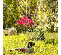 irrigatore da giardino irrigatori con 12 ugelli a 36 getti multi direzione 360°