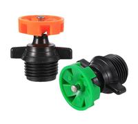 irrigatore da giardino - irrigatori d'acqua | Classic Spray Sprinkling Fox | spruzzatore multifunzionale con testa del tubo | ugello per tubo da giardinaggio | Spruzzatore per aree di