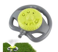 Irrigatore da giardino, irrigazione automatica a 360 gradi, irrigatore per prato per cortile e giardino, per esterni, sentieri da giardino, aiuole rialzate, terrazze, fattoria, parco, piante, fiori