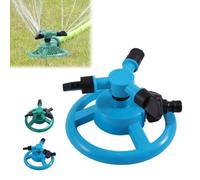 Irrigatore da giardino, regolabile, rotazione a 360 gradi, irrigatore per piante (blu)