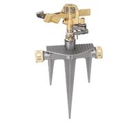 Irrigatore da giardino rotante, sistem di irrigazione per irrigatore per prato a spruzzo da 360 gradi 49 FT con ugello in ottone Base NH 3/4 per giardino