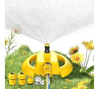 Irrigatore Da Prato,Ampia Copertura Di Irrigazione Rotante Automatica - Sprinkler per Irrigazione da Esterno | per l'Irrigazione Esterna di Giardino, Paesaggio, Fattoria, Prato, e Giochi Bambini Anima