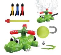 Irrigatore d'acqua per bambini, gioco per avviare razzi con , per attività all'aperto, per bambini, per piscina, giardino, cortile, prato, attività all'aperto, bambine 3 agli 8 anni