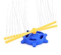 Irrigatore d'acqua per bambini, per esterni, rotante a 360°, mulini a vento 2 in 1, irrigatore per prato per bambini e irrigatore per giardino, giocattolo d'acqua in ABS per giochi d'acqua, giardino